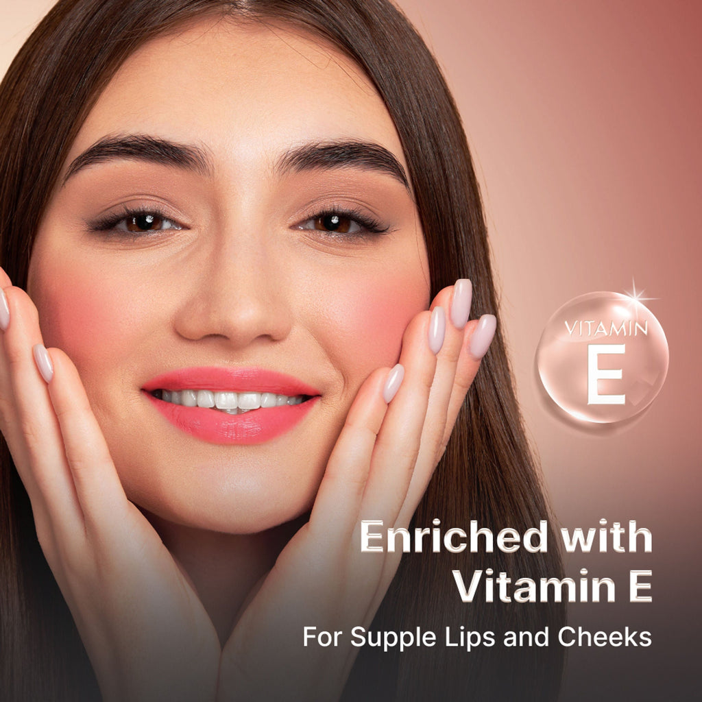 Swiss Beauty Select Lip And Cheek Cushion Mousse With Vitamin E - 2 Vogue Rose | Grocsy