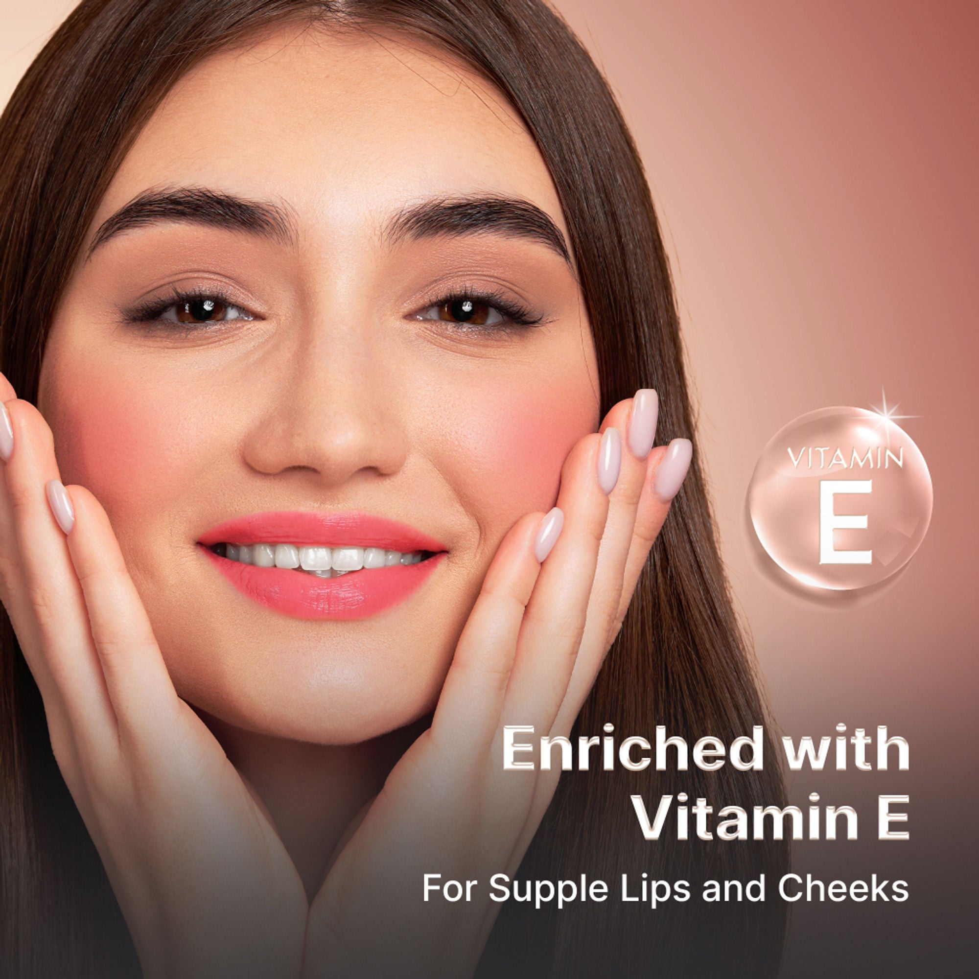 Swiss Beauty Select Lip And Cheek Cushion Mousse With Vitamin E - 2 Vogue Rose | Grocsy