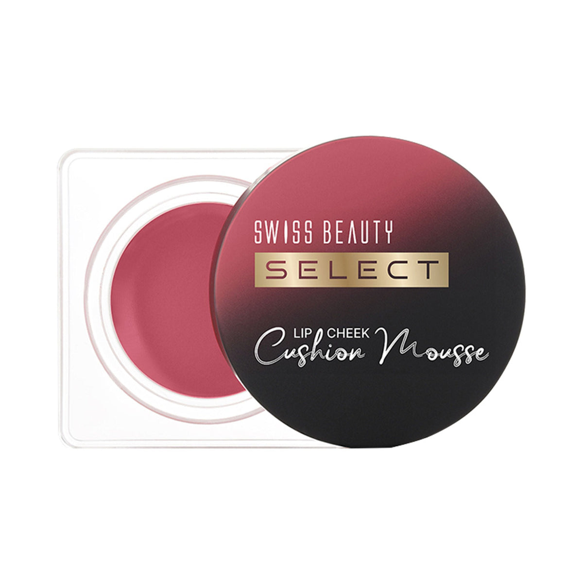 Swiss Beauty Select Lip And Cheek Cushion Mousse With Vitamin E - 3 Elevate Pink | Grocsy