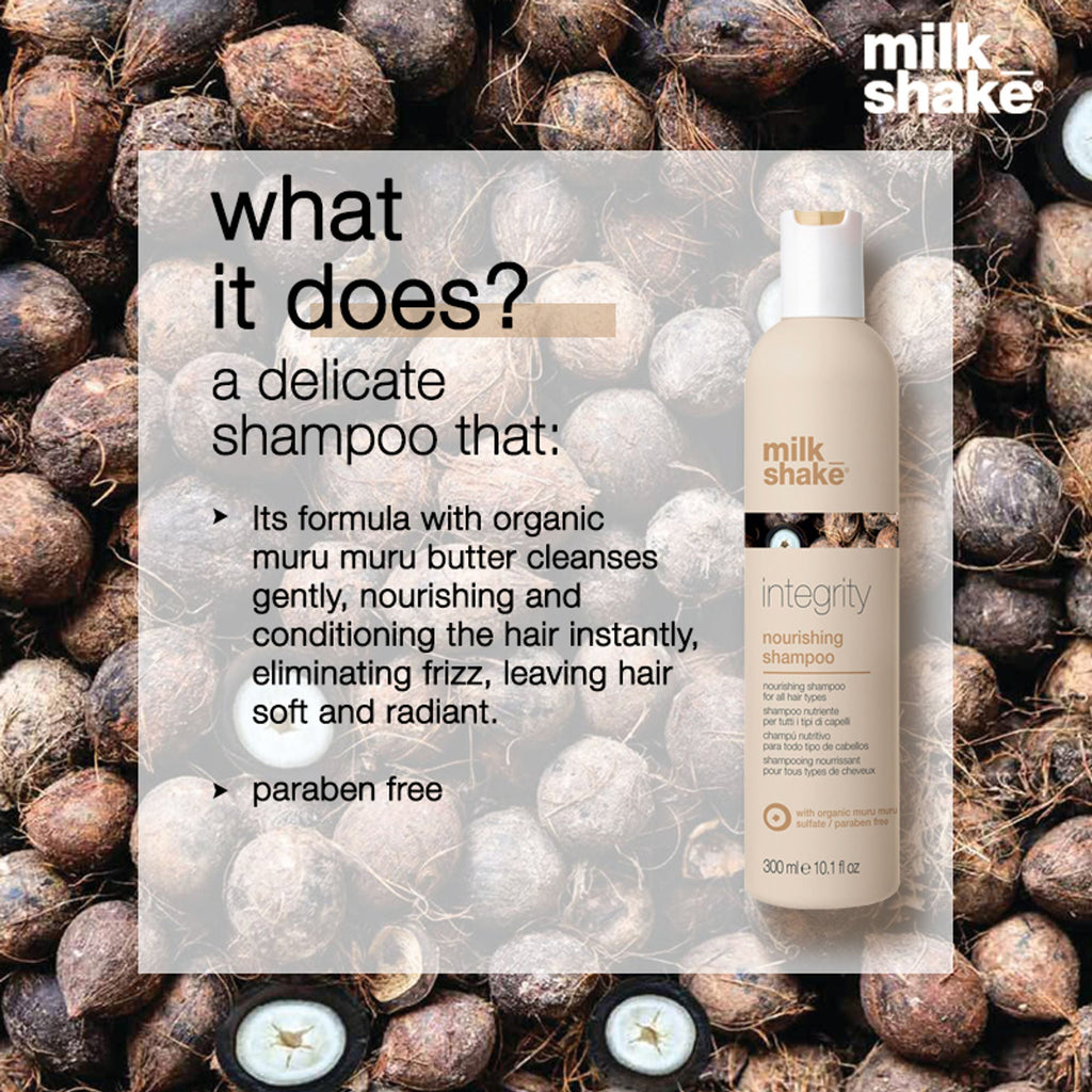 Milkshake Integrity Nourishing Shampoo For Damaged & Chemically Treated Hair | Grocsy