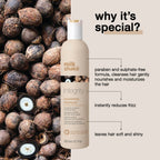 Milkshake Integrity Nourishing Shampoo For Damaged & Chemically Treated Hair | Grocsy