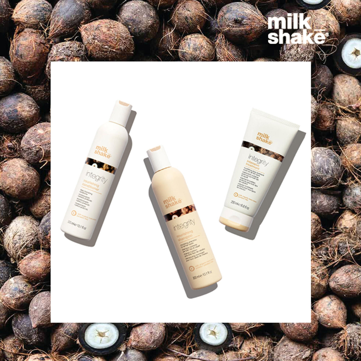 Milkshake Integrity Nourishing Shampoo For Damaged & Chemically Treated Hair | Grocsy