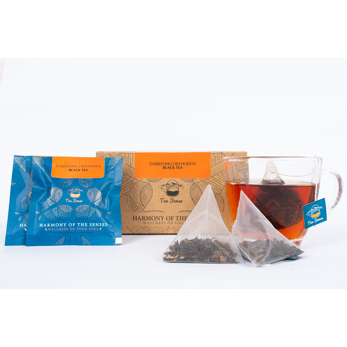 Tea Sense Darjeeling Black Tea Bags Box | Grocsy