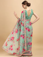 Sangria Women Sea Green Sarees | Grocsy