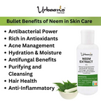 Urbaano Herbal Pure Neem Extract Natural For DIY Skin, Hair & Body Care | Grocsy