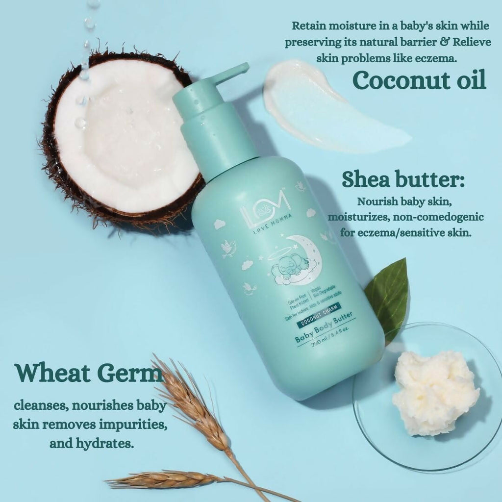 Love Momma Charm Baby Body Butter for Soothing & Hydrating Skin | Grocsy