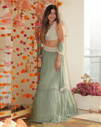 Lehenga Mart Glamorous Designer Lehenga Choli for Bridal and Bridesmaids Wedding Wear Choli | Grocsy