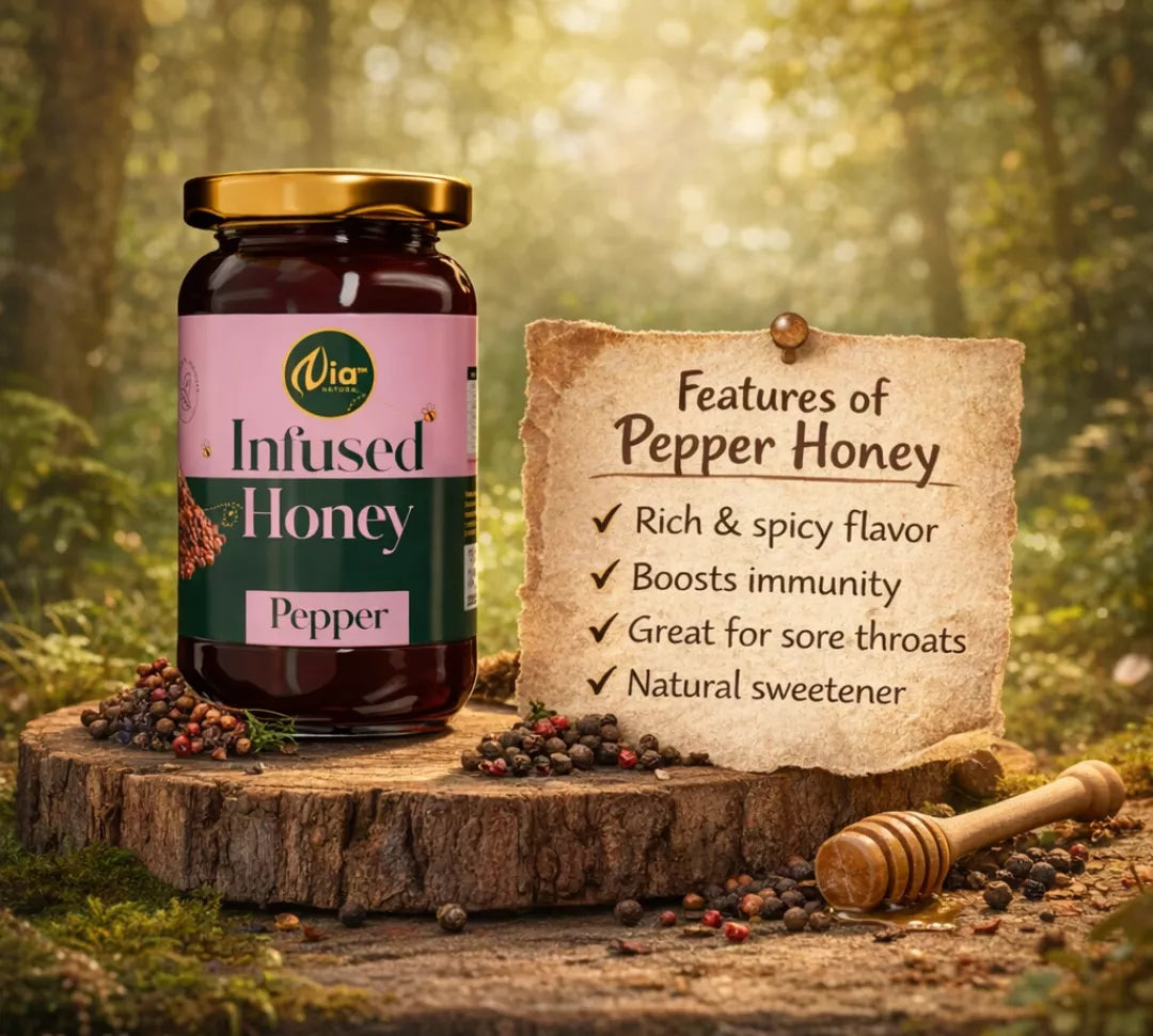 Nia Natura Infused Pepper Honey | Grocsy