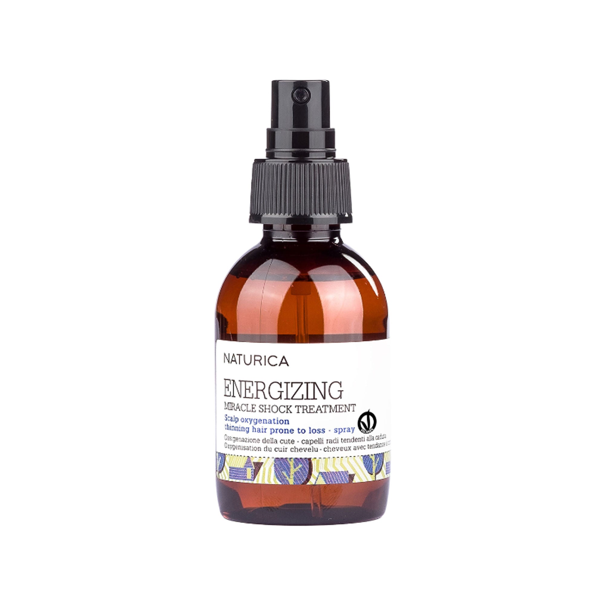 Naturica Energizing Miracle Treatment for Thin Hair, Reduce Fiber Loss with Caper & Ginseng Extract | Grocsy