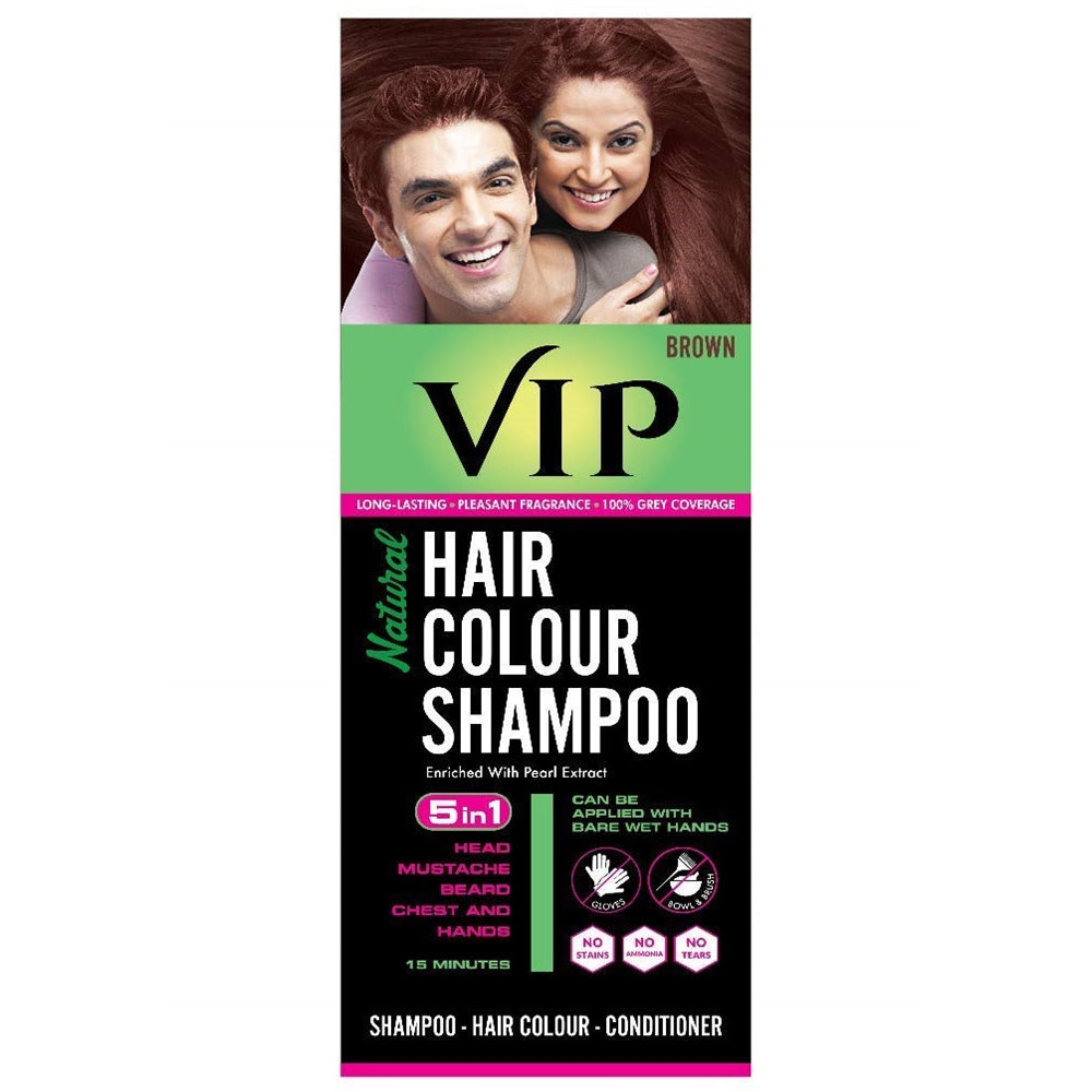 Vip Natural Hair Color Shampoo | Grocsy
