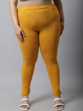 TAG 7 Women Plus Size Cotton Ankle-Length Leggings | Grocsy