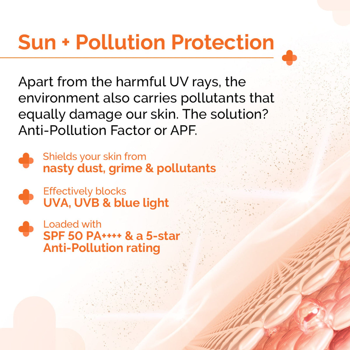 The Derma Co 1% Hyaluronic Sunscreen Oil-Free Gel With SPF 50 PA++++ For Oily In-Vivo tested | Grocsy