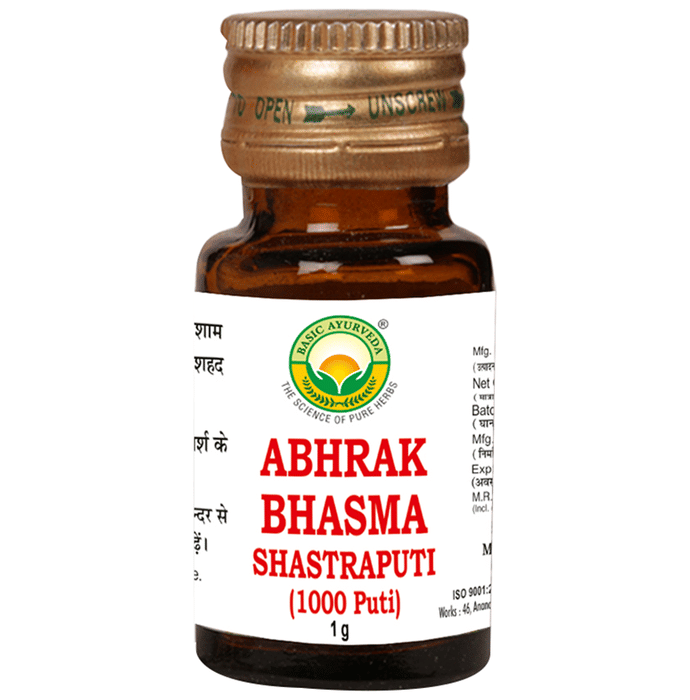 Basic Ayurveda Abhrak Bhasma Shastraputi | Grocsy