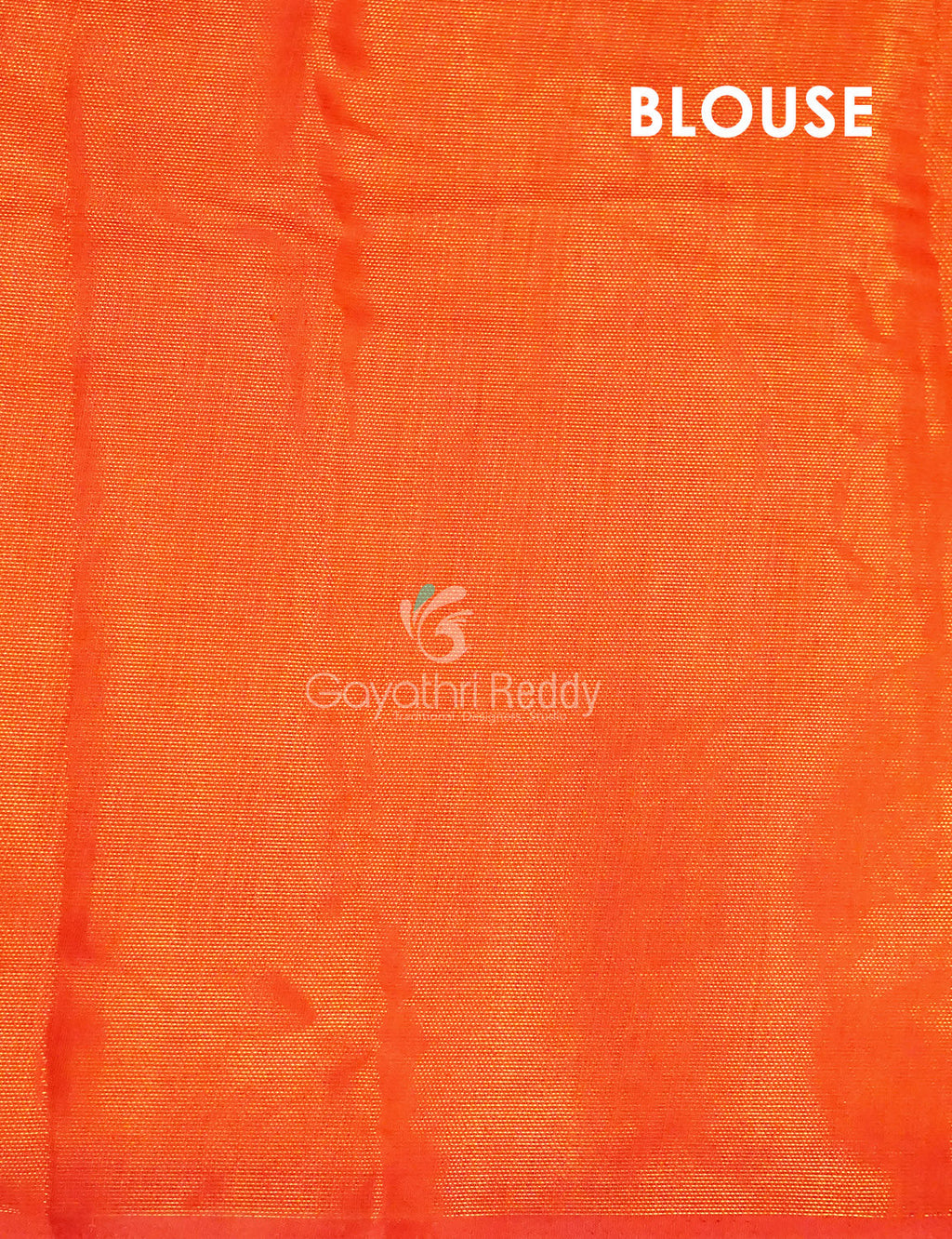 Parrot Green And Orange Colour Printed Cotton Brasso Saree By Gayathri Reddy Designer Studio | Grocsy