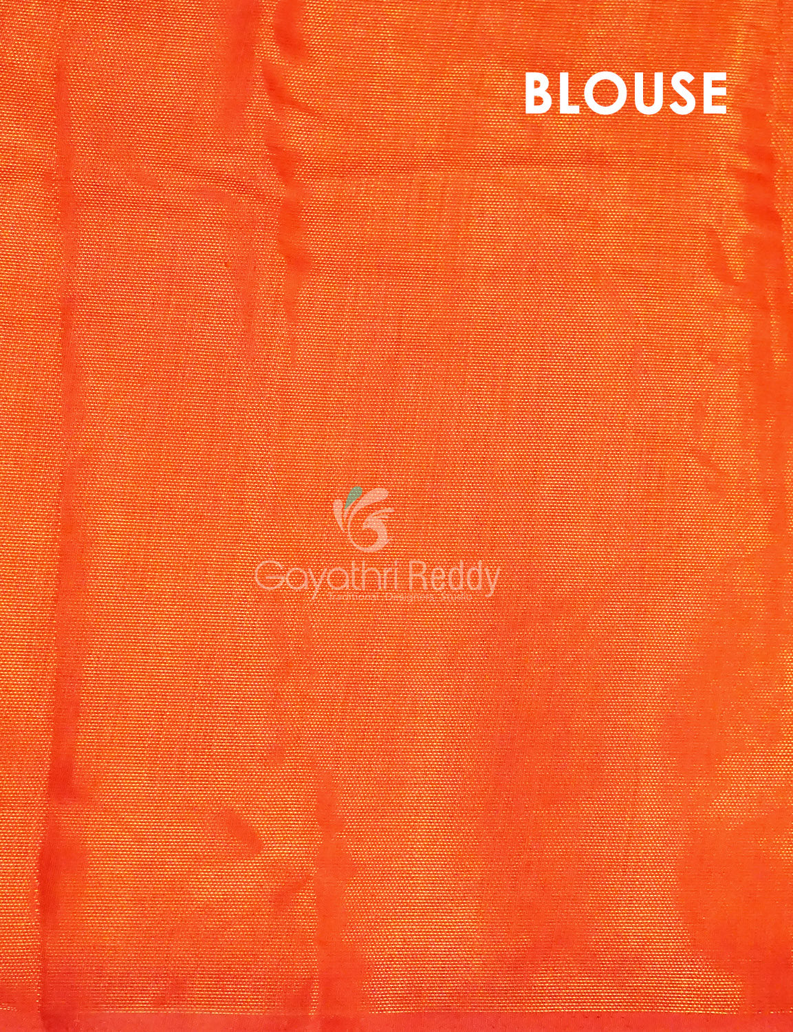Parrot Green And Orange Colour Printed Cotton Brasso Saree By Gayathri Reddy Designer Studio | Grocsy