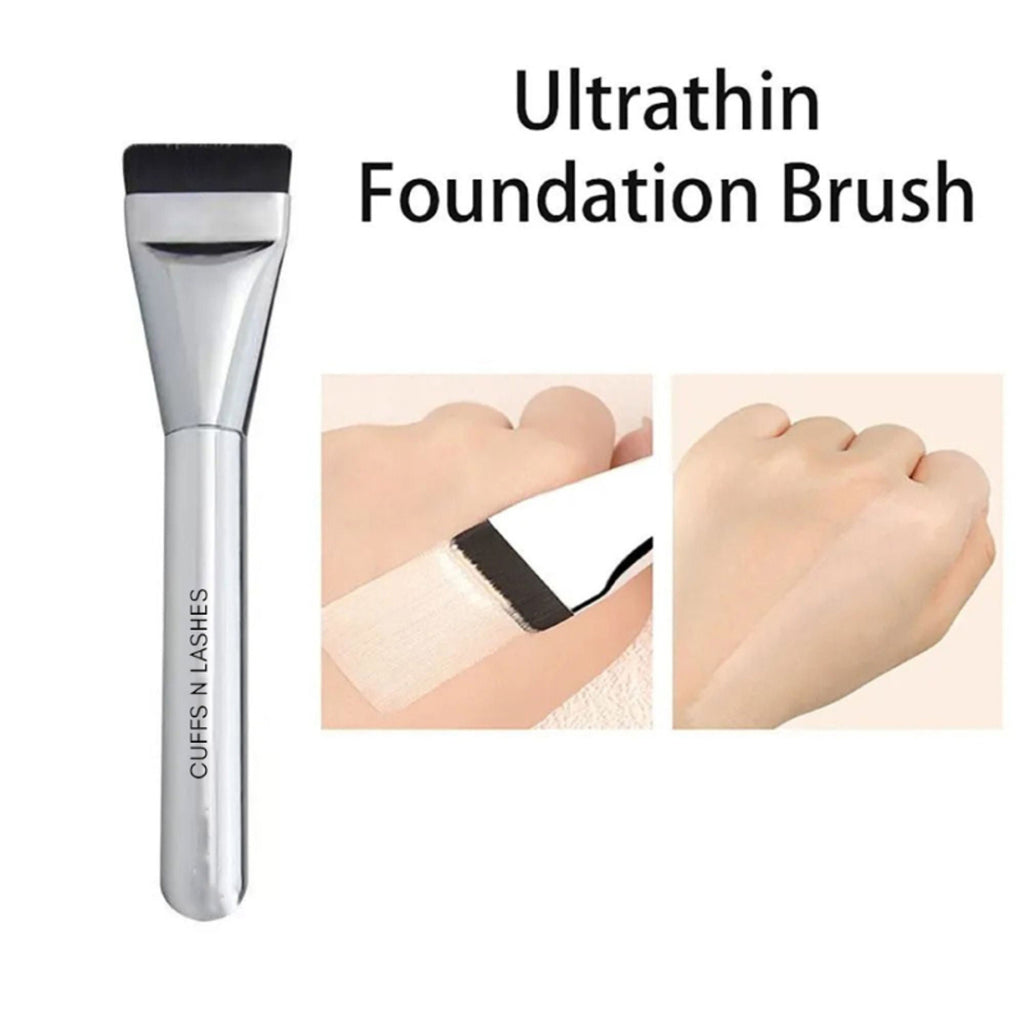 CUFFS N LASHES Spatula Makeup Brush | Grocsy