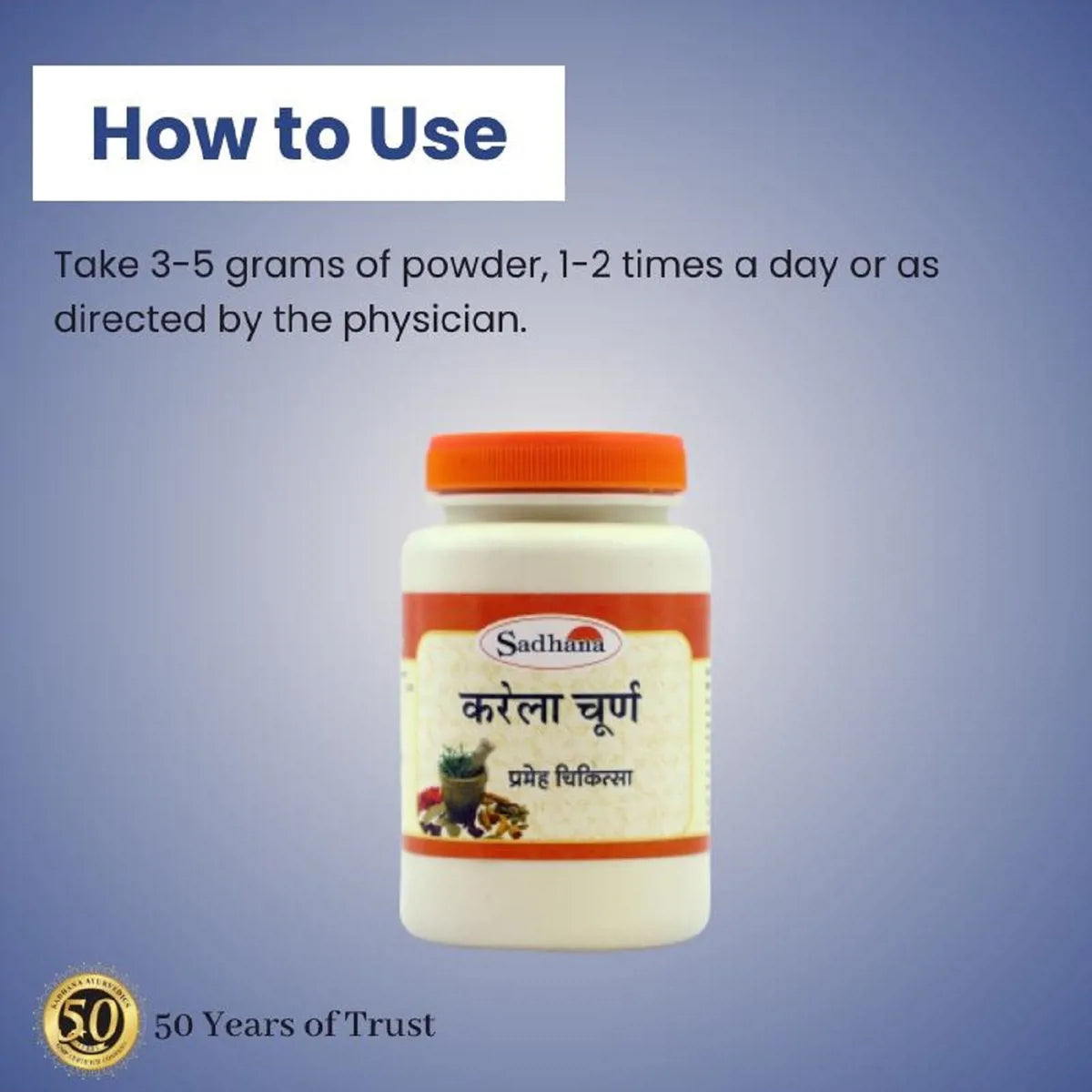 Sadhana Karela Powder | Grocsy