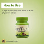 Sadhana Triphala Capsules | Grocsy