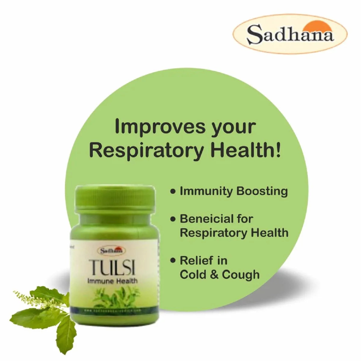 Sadhana Tulsi Capsules | Grocsy