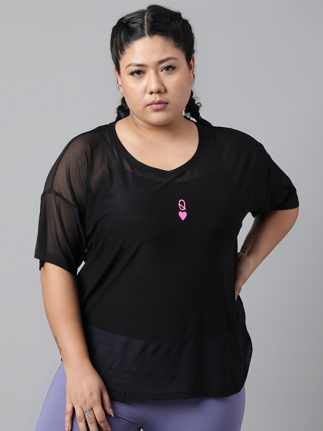 MKH Plus Size Relaxed Fit Dri FIT T-shirt | Grocsy
