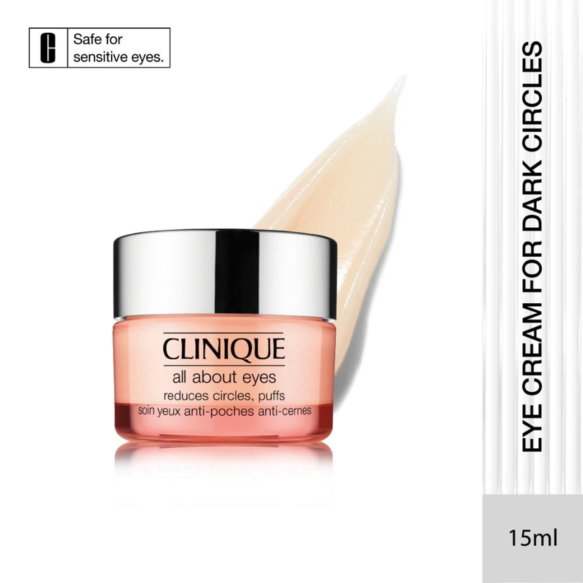Clinique All About Eyes (Lightweight Eye Cream For Reducing Dark Circles With Vitamin C) | Grocsy