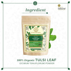 Khadi Natural Organic Tulsi Leaf Powder | Grocsy