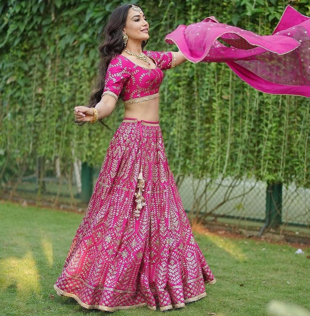 Lehenga Mart Glamorous Designer Lehenga Choli for Bridal and Bridesmaids Wedding Wear Choli | Grocsy