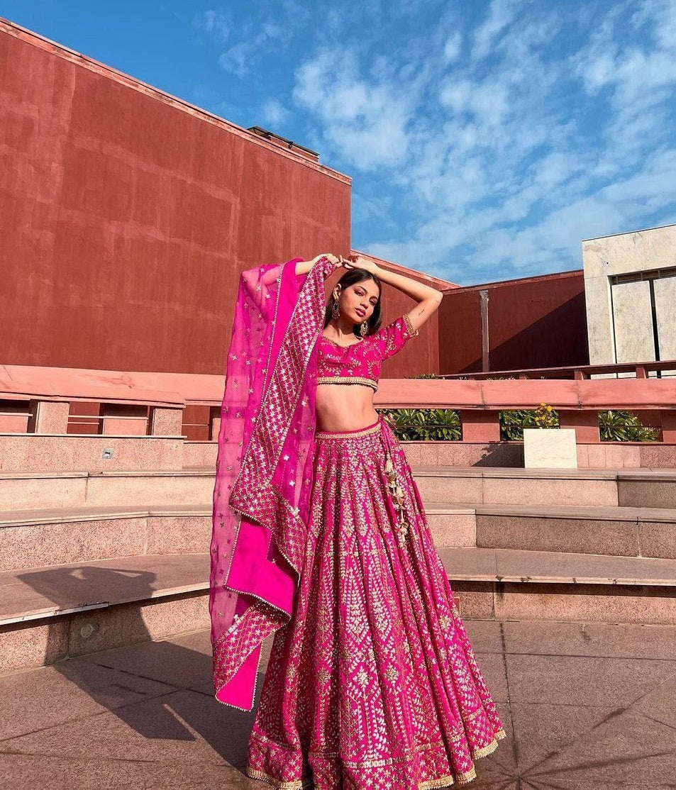 Lehenga Mart Glamorous Designer Lehenga Choli for Bridal and Bridesmaids Wedding Wear Choli | Grocsy