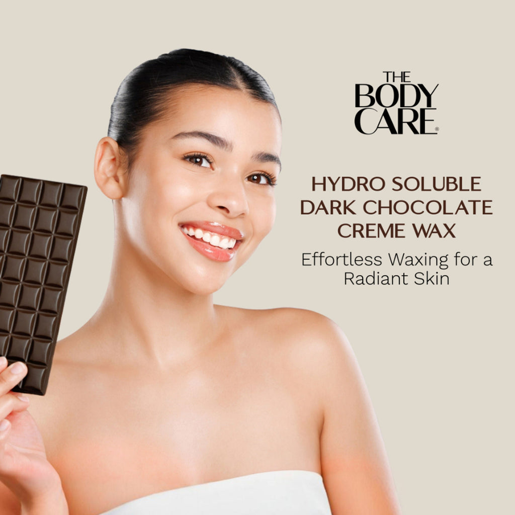 The Body Care Dark Chocolate Hydrosoluble Cream Wax | Grocsy