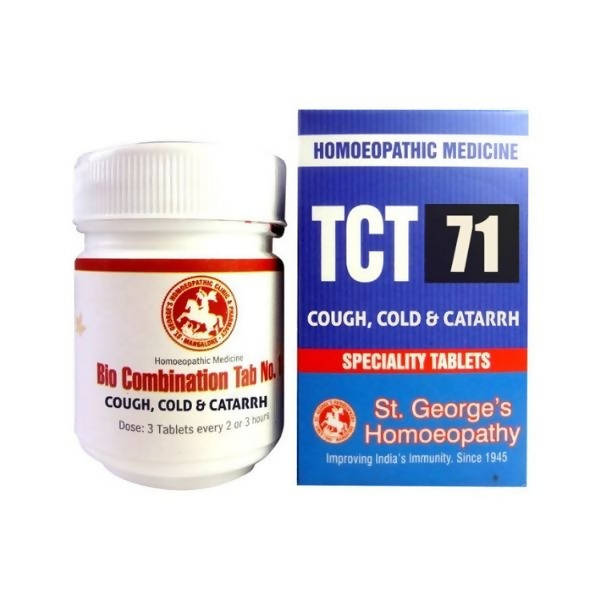 St. George's Homeopathy TCT 71 Tablets | Grocsy