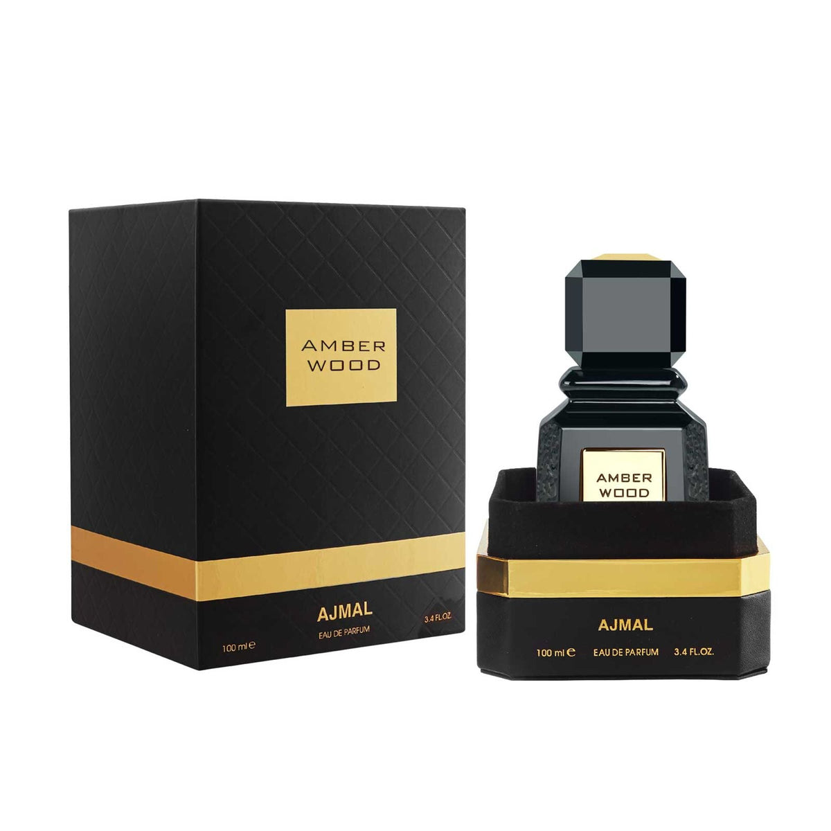 Ajmal India Amber Wood Edp Perfume For Women And Men | Grocsy
