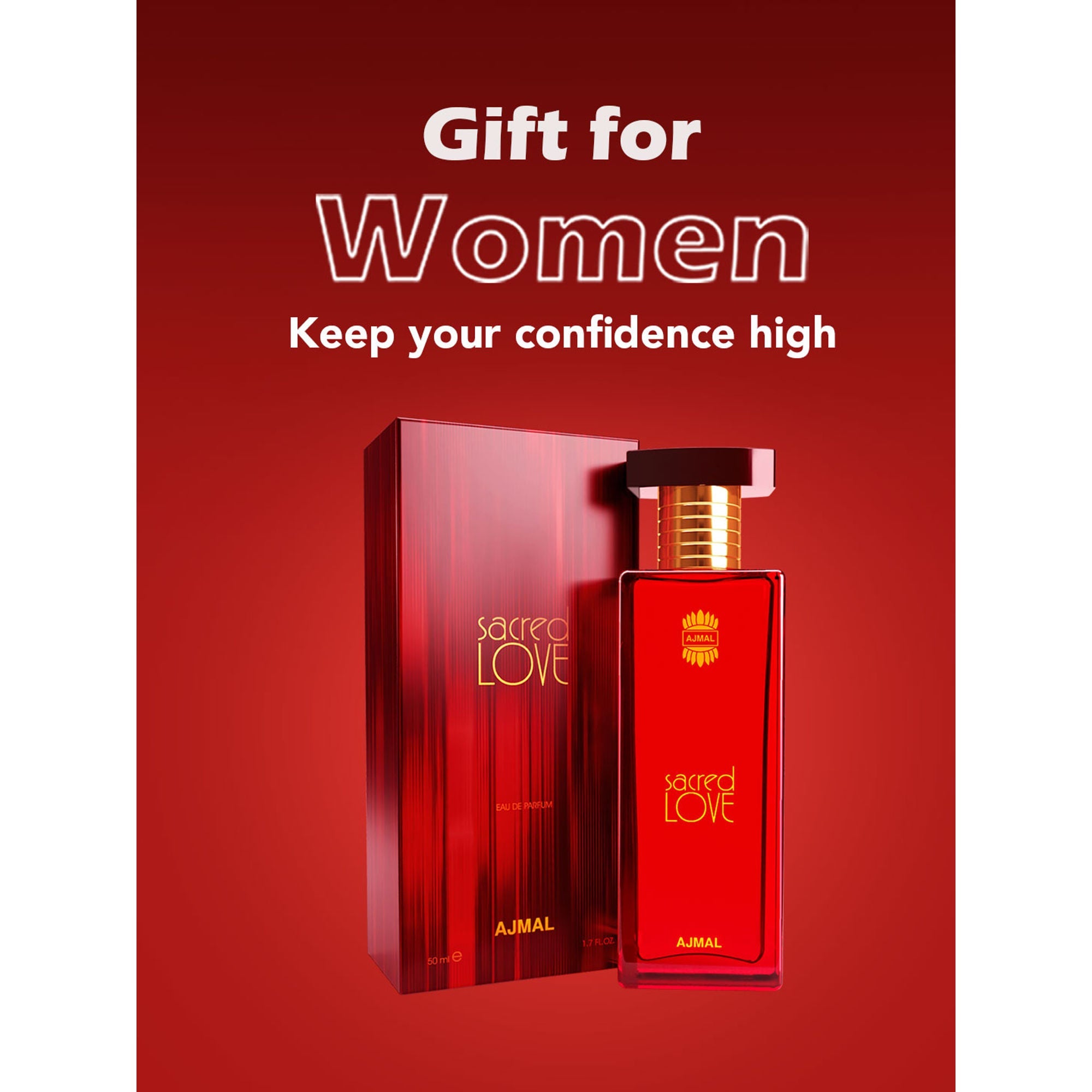 Ajmal India Sacred Love EDP Perfume For Women | Grocsy