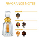 Ajmal India Oudh Mukhallat Concentrated Perfume Free From Alcohol For Women And Men | Grocsy