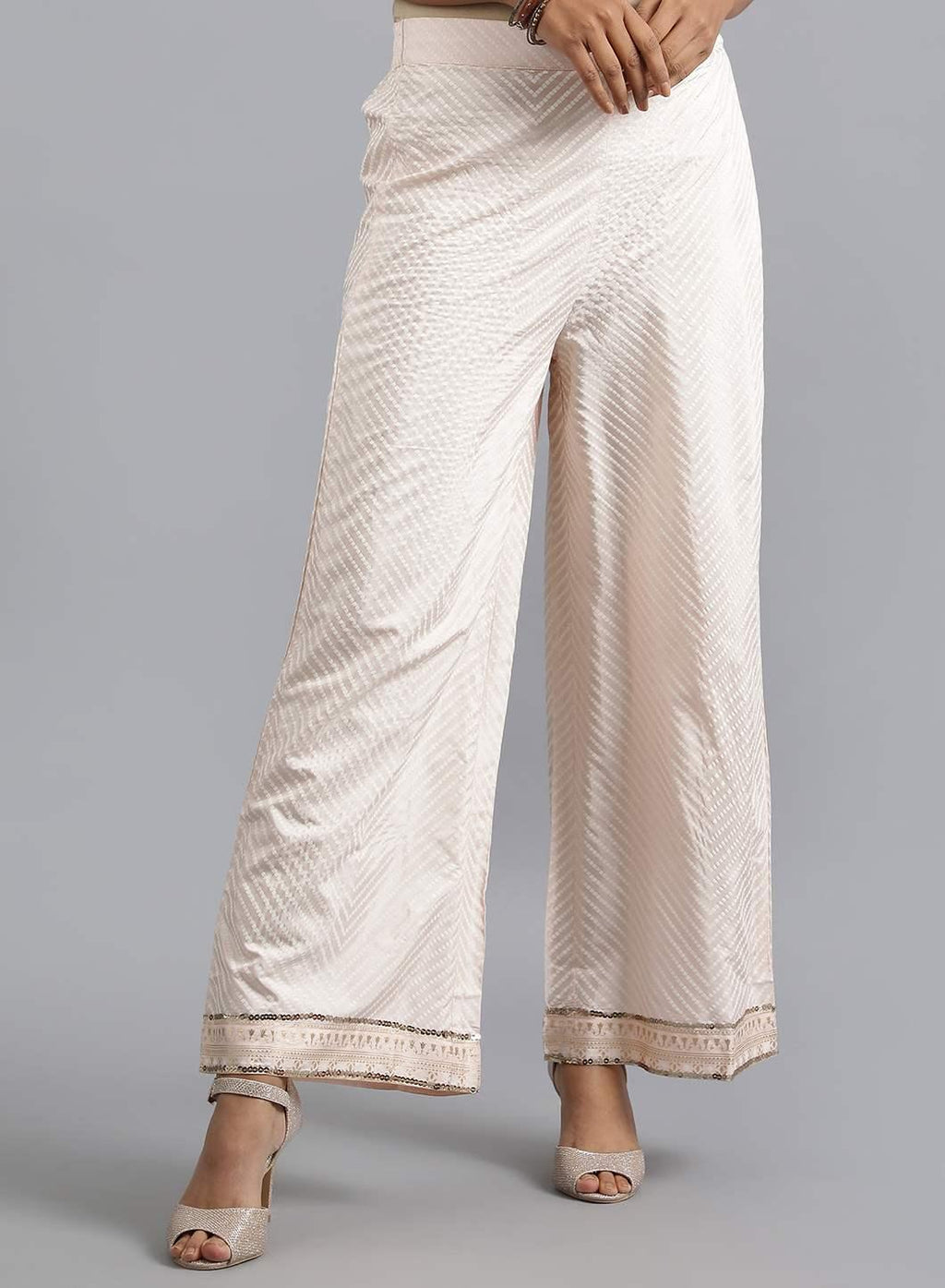 W for Woman Pink Parallel Pants | Grocsy