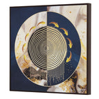 Tehzeeb Creations Golden Embossed Wall Painting | Grocsy