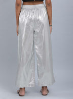 W for Woman Silver Glitter Pants | Grocsy
