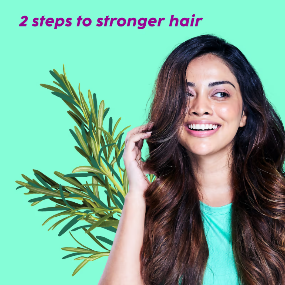 PLIX The Plant Fix Rosemary Anti Hairfall Shampoo & Hair Mask | Grocsy
