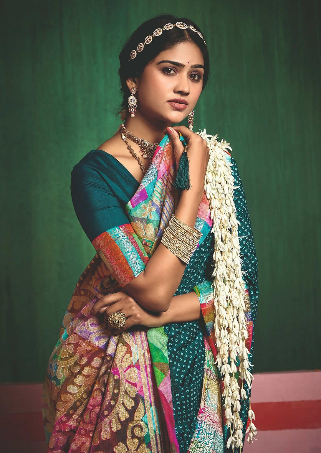 Joban Fashion Tushar Silk Blue Colored With Zari Border And Designer Pallu Saree | Grocsy