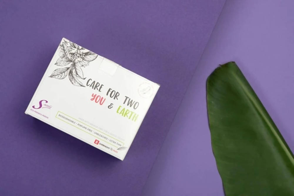 Saathi Overnight Banana Fiber Sanitary Napkins | Grocsy