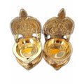 Kamakshi Diya Lamp / Kamakshi Deepam - 1 Pair | Grocsy