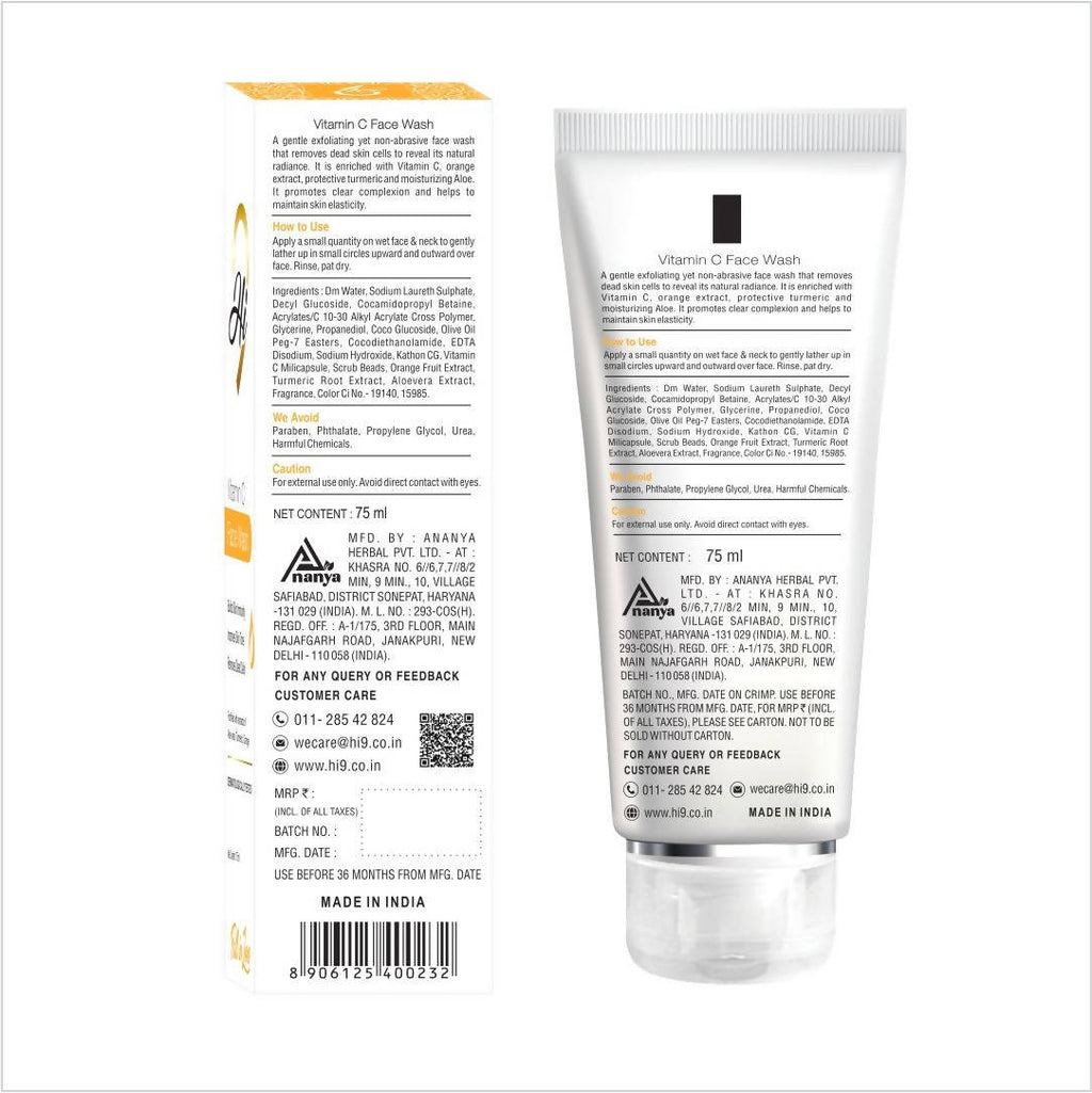 Hi9 Vitamin C Face Wash | Grocsy
