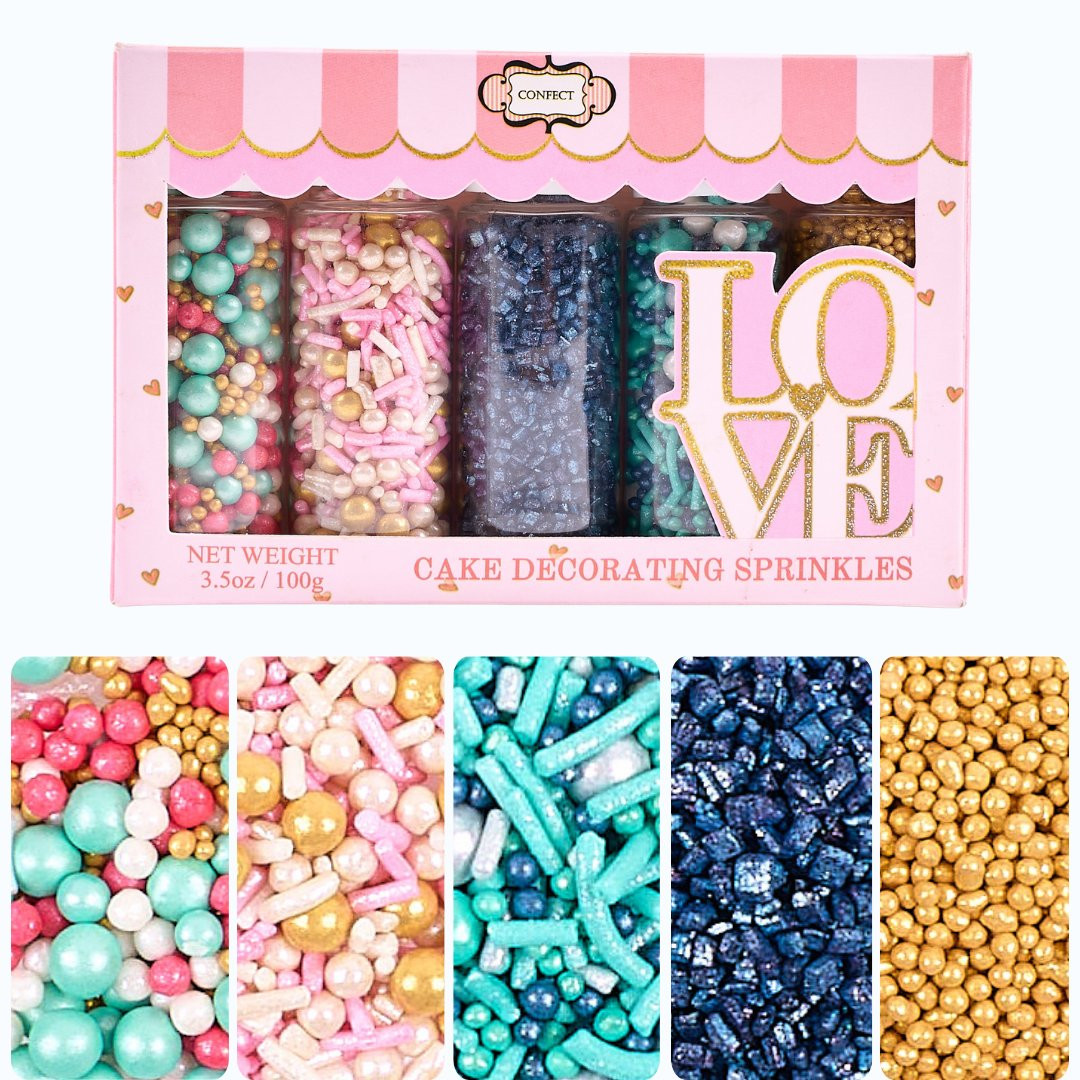 Confect Fusion Mashup Sprinkles FM Multipack 18 | Grocsy