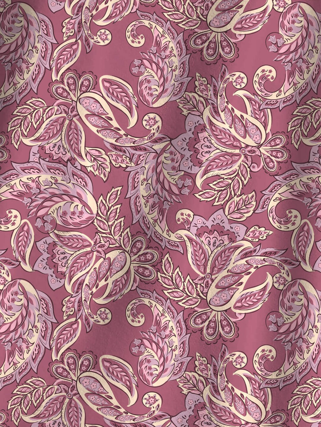 MYTRIDENT Maroon & White Ethnic Motifs Cotton 120 TC Single Bedsheet With 1 Pillow Cover | Grocsy