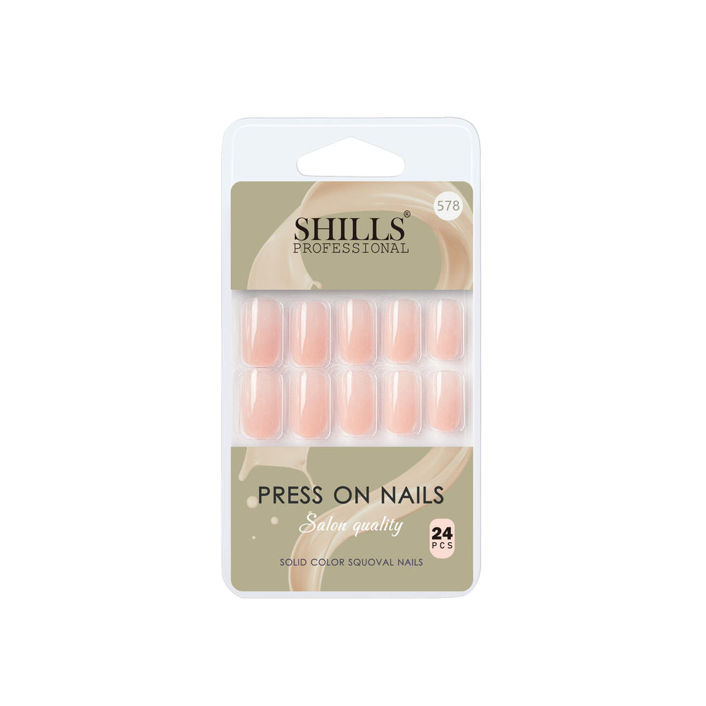 Shills Professional Reusable Press On Nails Square - SPN578 | Grocsy