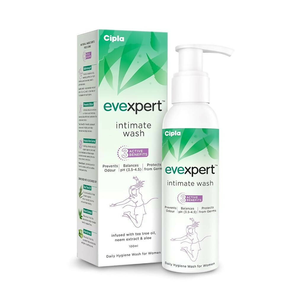 Cipla Health Evexpert Intimate Wash | Grocsy
