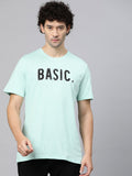 Alcis Men Typography Printed Anti Static T-shirt | Grocsy