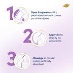 Dove Radiant + Care Deodorant Dry Serum with 3% Niacinamide & 10x Omega6 | Grocsy