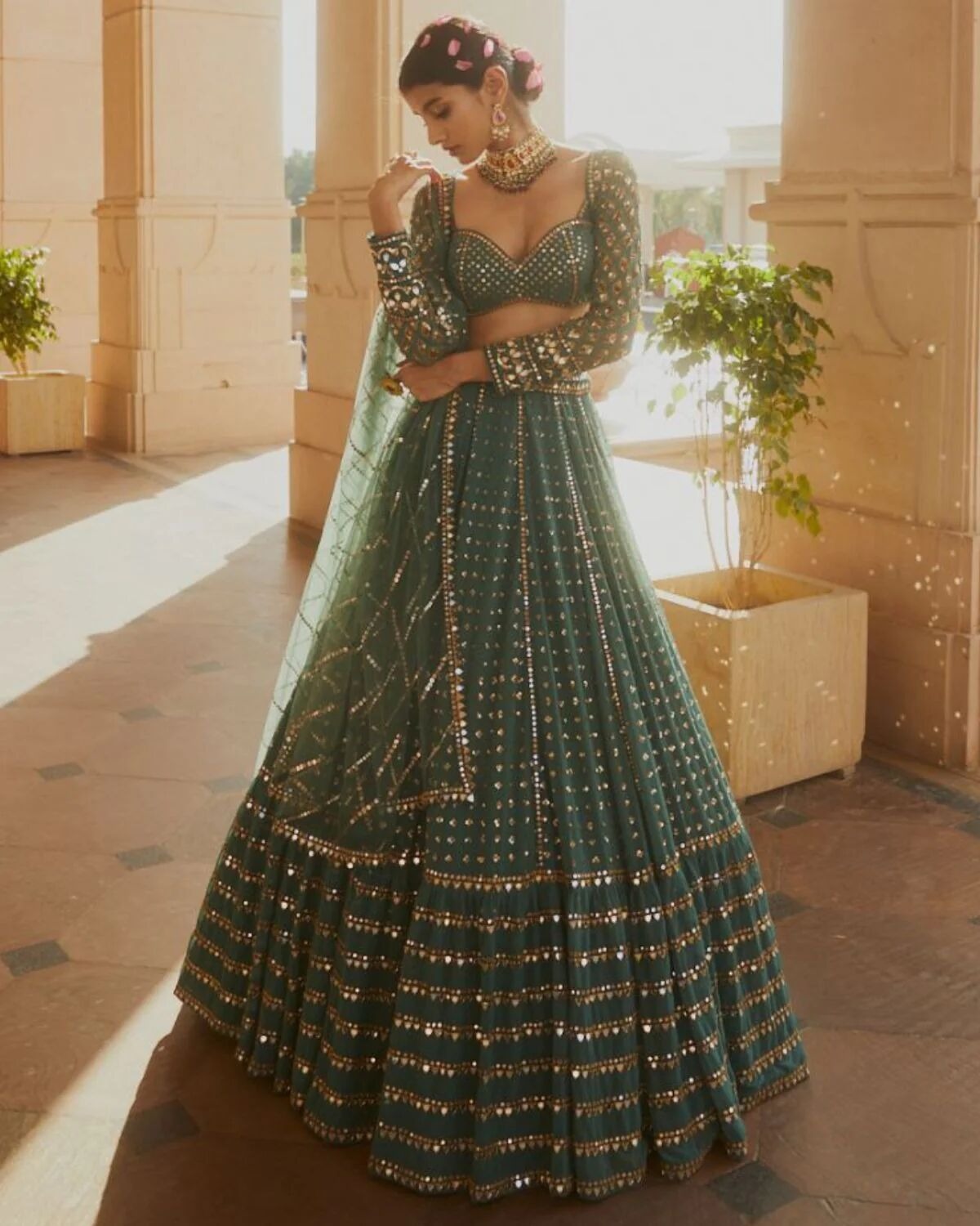 Lehenga Mart Designer Bollywood Style Wedding Wear Lehenga Choli | Grocsy