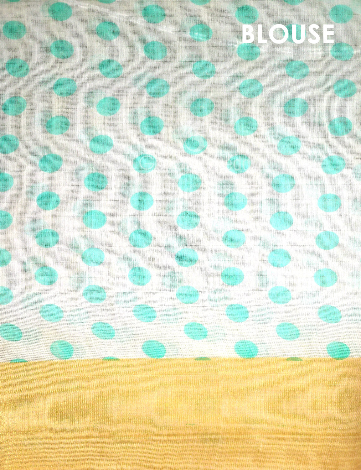 Shades of Milk White And Sky Blue Colour Floral Design Chanderi Printed Saree By Gayathri Reddy Designer Studio | Grocsy