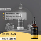 SANCTUS Hard Tan Removal Face Serum | Grocsy